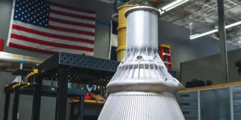 LEAP Space надрукувала двигун Serrano: ракета Bighorn на 90% складатиметься з ме