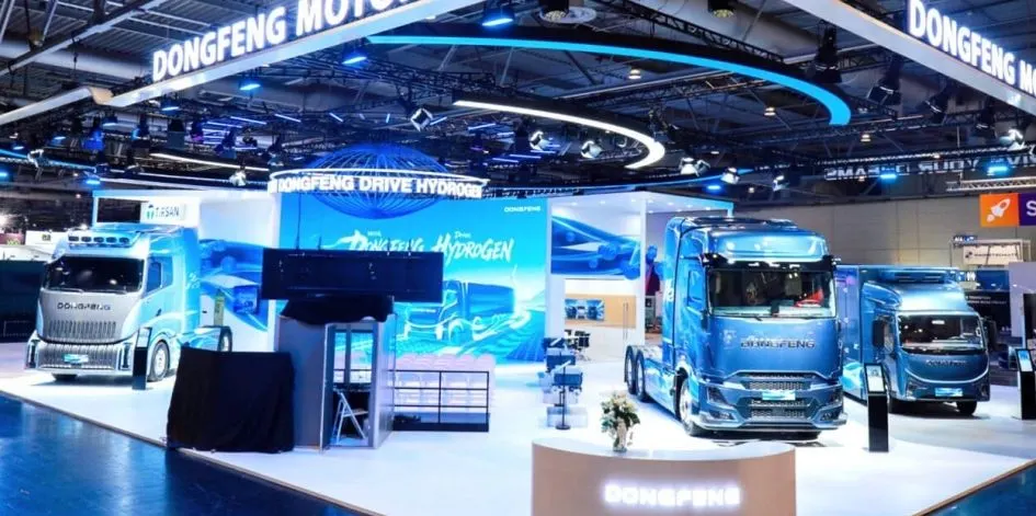 Dongfeng привіз до Ганновера три водневі вантажівки на платформі T1