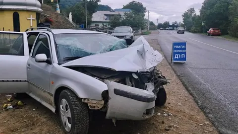 На Франківщині водій Skoda Octavia виїхав на зустрічну: 1,38 проміле і підозра