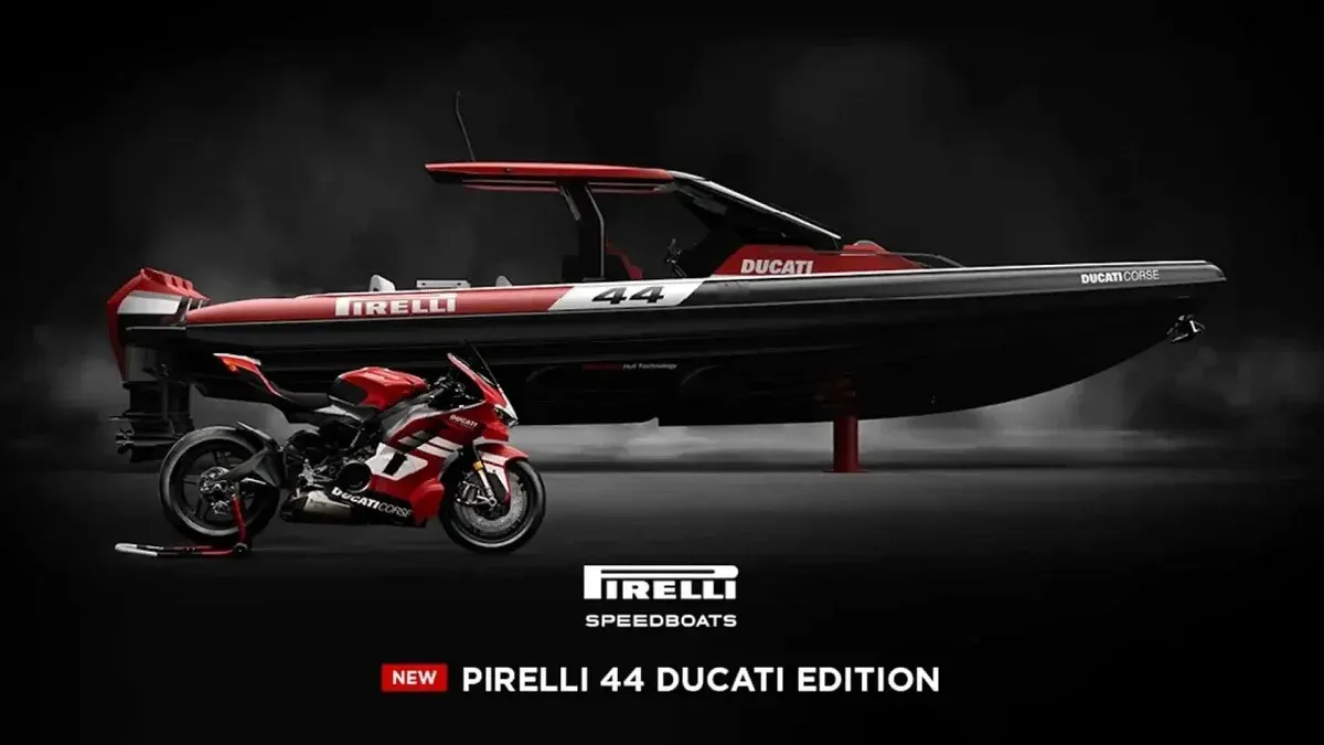 Ducati вийшла у море: 13,5-метровий катер на 1500 сил до 100-річчя бренду