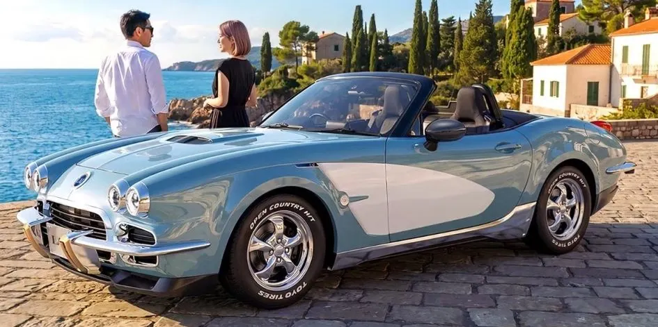 Mitsuoka збирає Corvette C1 на шасі Mazda MX-5: прем'єра в листопаді