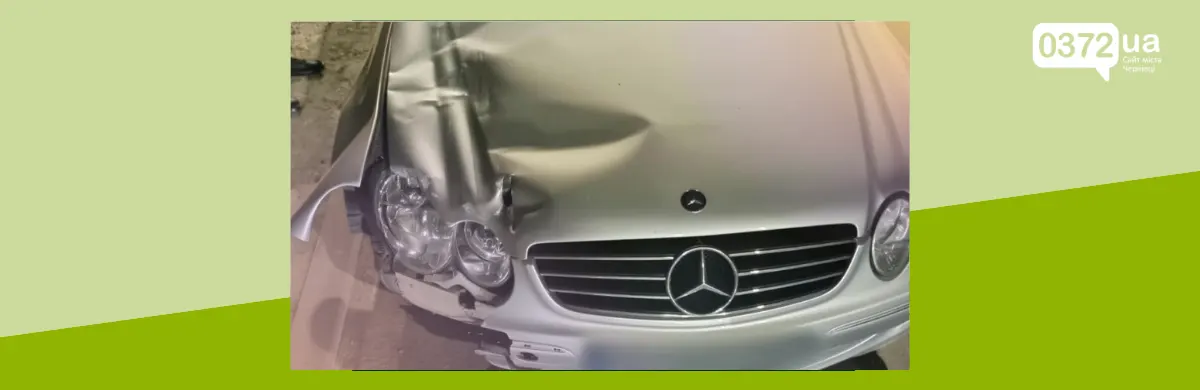 У Чернівцях помер підліток після наїзду Mercedes: водію загрожує 10 років