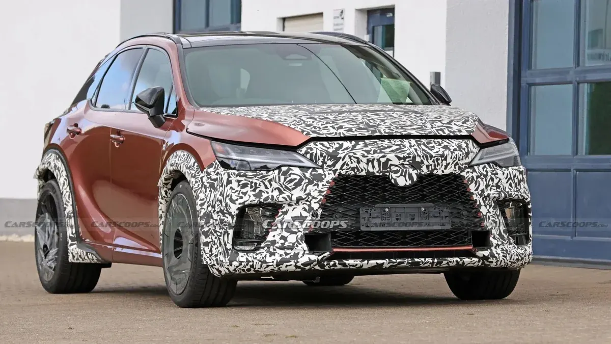 Lexus RX Morizo RR: 600-сильний гібрид помітили на тестах