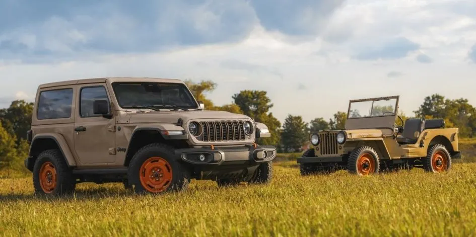 Jeep Wrangler JL-2A: ретро-версія на честь цивільного Willys CJ-2A 1945 року