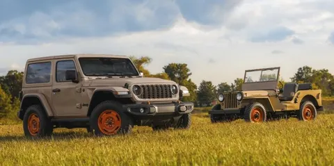 Jeep Wrangler JL-2A: ретро-версія на честь цивільного Willys CJ-2A 1945 року