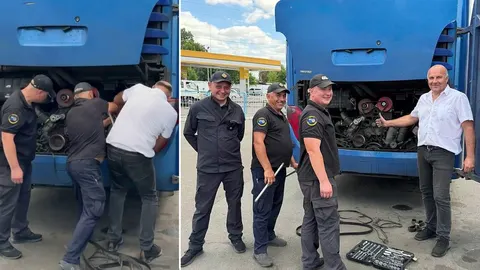 У Житомирі інспектори врятували міжнародний рейс: замінили ремінь генератора про