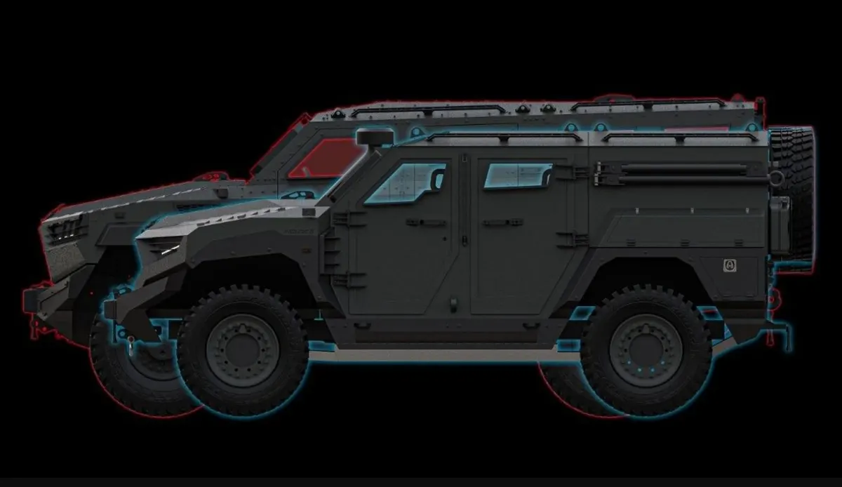 Inguar Defence показала полегшений бронеавтомобіль Inguar 2