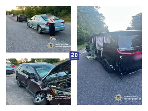 П'яні водії влаштували потрійну ДТП на Вінниччині: деталі аварії