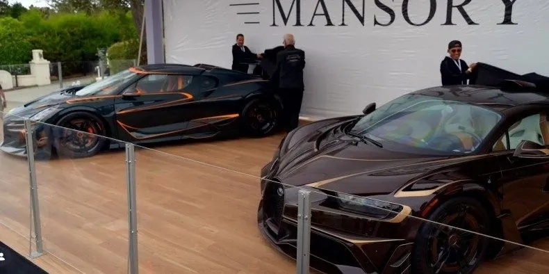 Mansory привезла на Пеббл-Біч два унікальні Bugatti