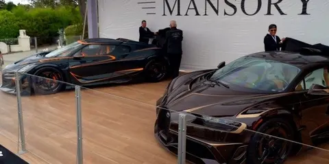 Mansory привезла на Пеббл-Біч два унікальні Bugatti