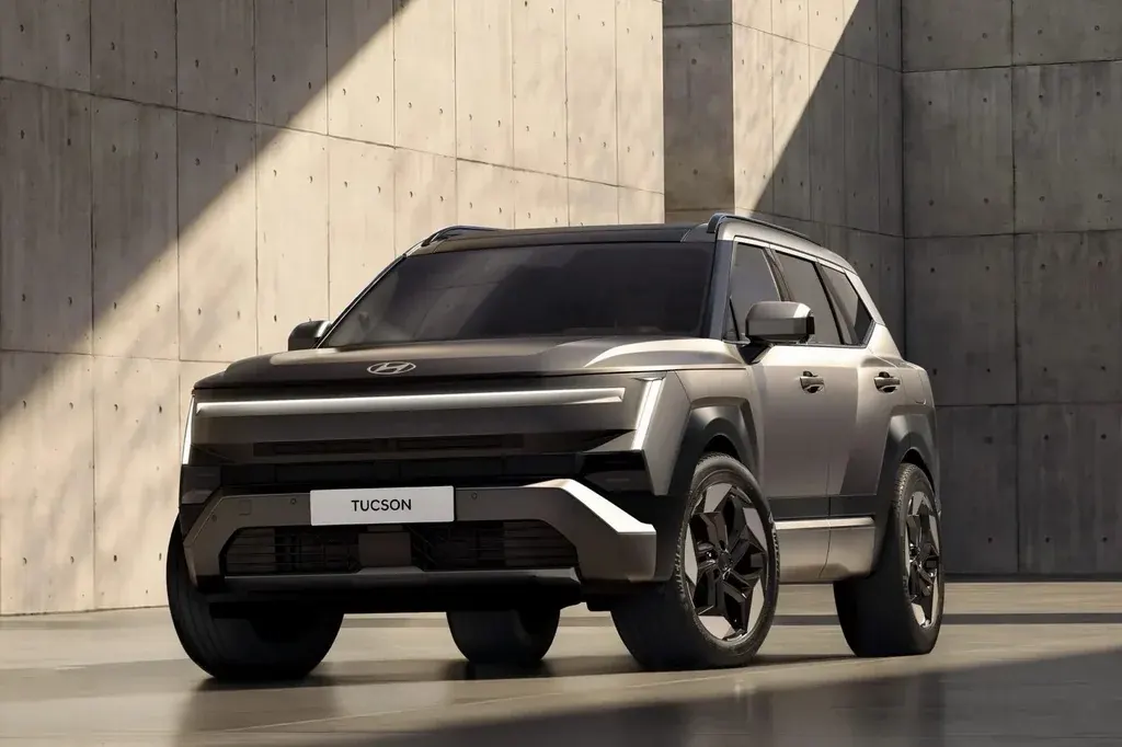 Hyundai Tucson п'ятого покоління: радикальний кутастий дизайн та збільшені габарити