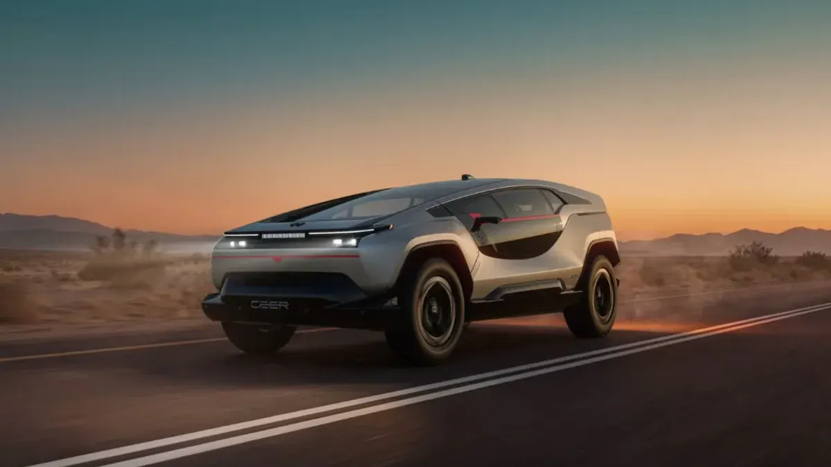 Ceer Exobot: що відомо про перші електрокари Саудівської Аравії