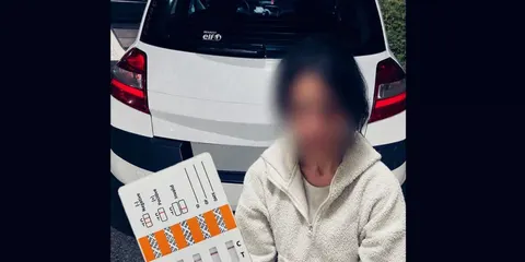 П'ять наркотиків в організмі: у Вінниці зупинили водійку Renault Megane