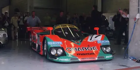 Пожежа ледь не знищила культовий Mazda 767B на Laguna Seca