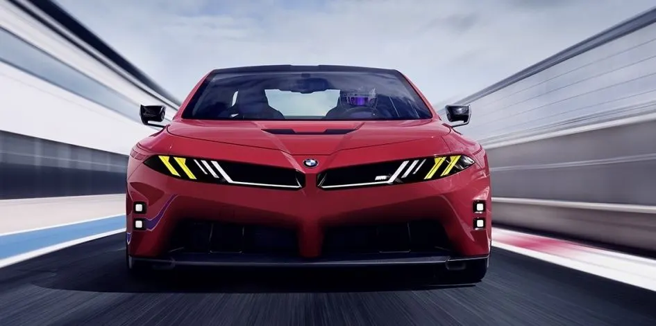 BMW випробувала електричний M Concept Neue Klasse на гірській дорозі в Італії