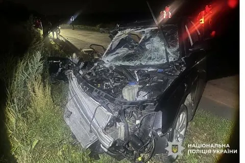 Audi врізався в Toyota на узбіччі: двоє загиблих на Полтавщині