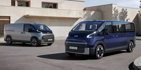 KIA PV7: серійний електрофургон із запасом ходу 460 км і зарядкою на 350 кВт