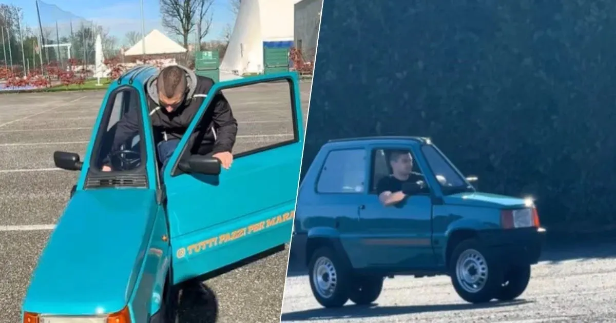 Fiat завширшки 50 см: італієць зібрав найвужчий автомобіль у світі
