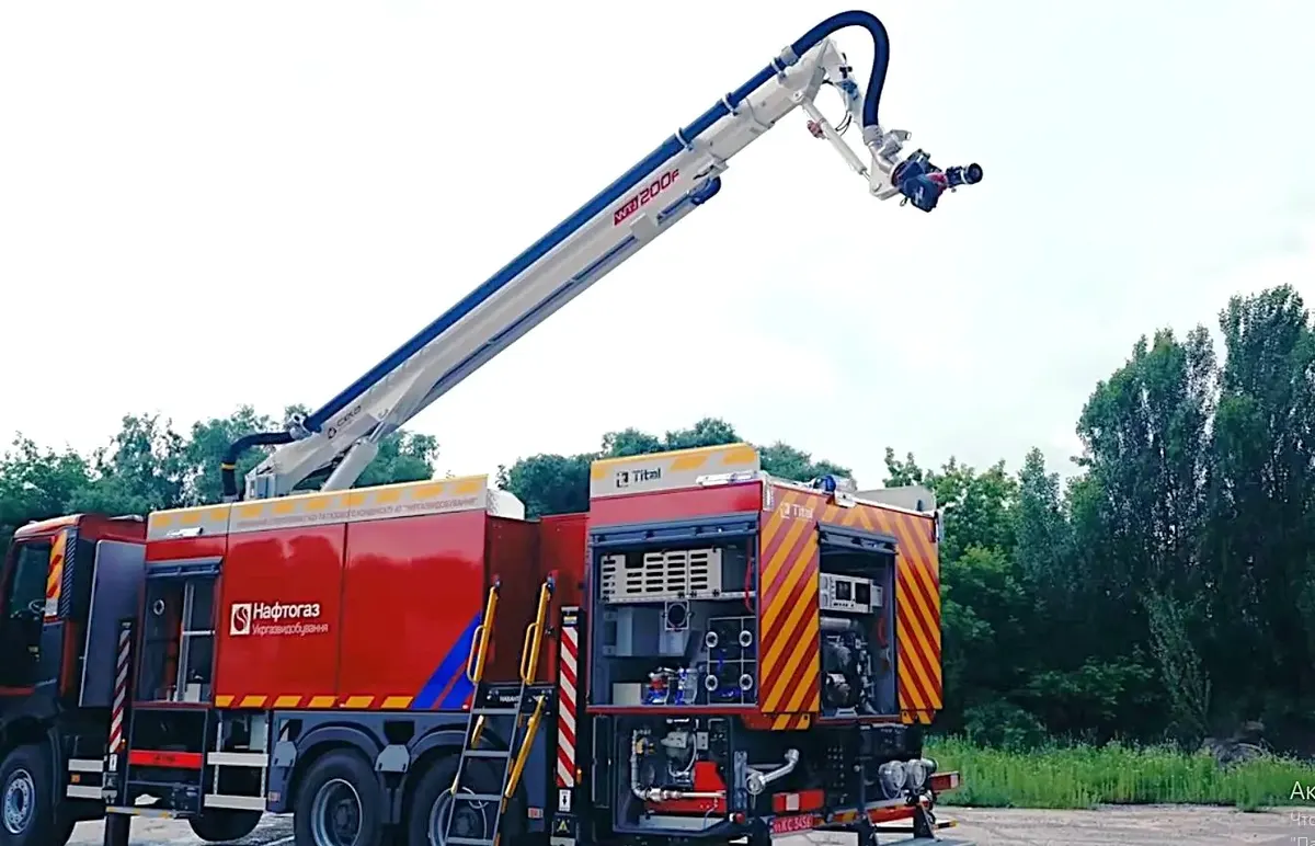Пожежний Renault Trucks C440: український «Титал» створив машину для нафтогазової галузі
