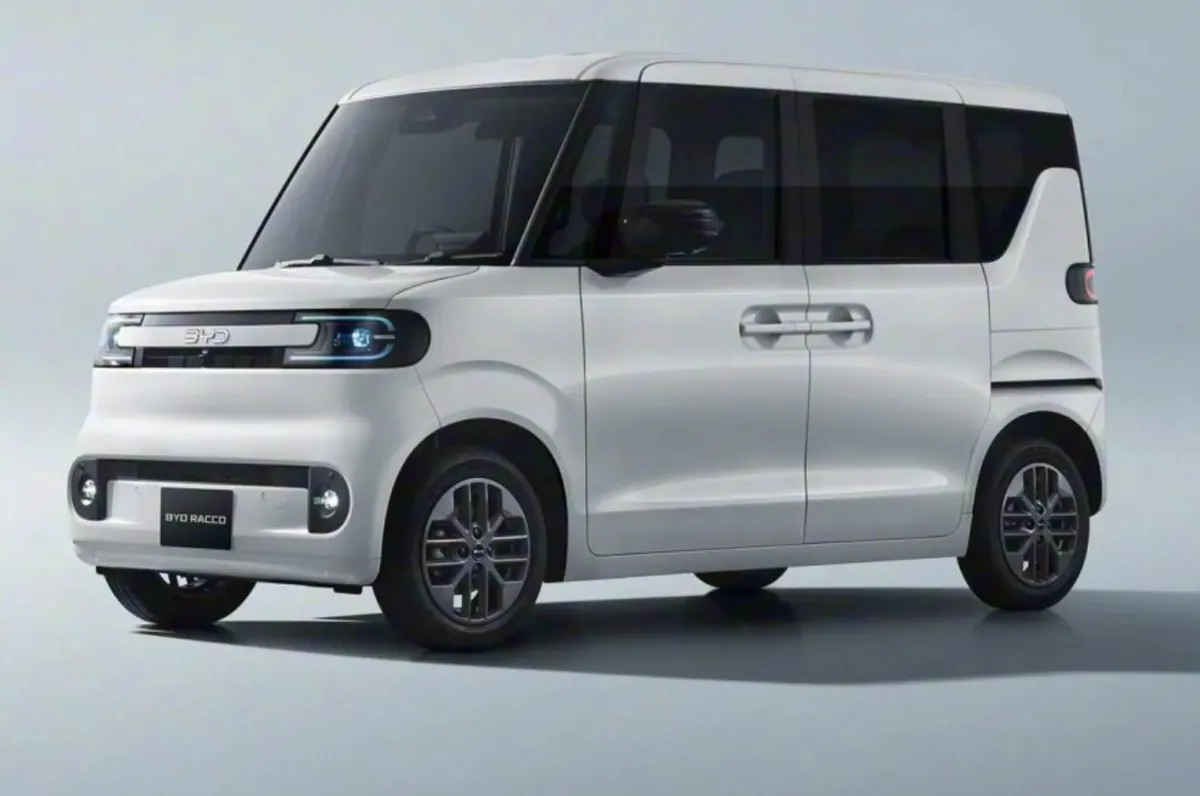 BYD вивела в Японії електромікровен Racco: ціна від $13 000
