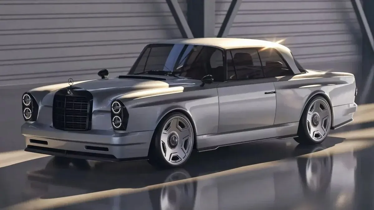 Вінтажне купе Mercedes-Benz W111 отримало двигун від AMG