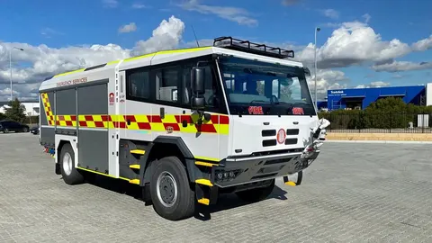 Біла Tatra Force: чеська пожежна машина для Австралії