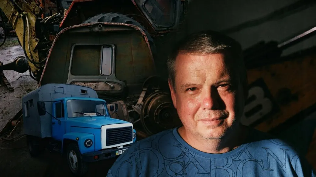 Як на Житомирводоканалі збирають автівки з металобрухту: історія головного механіка