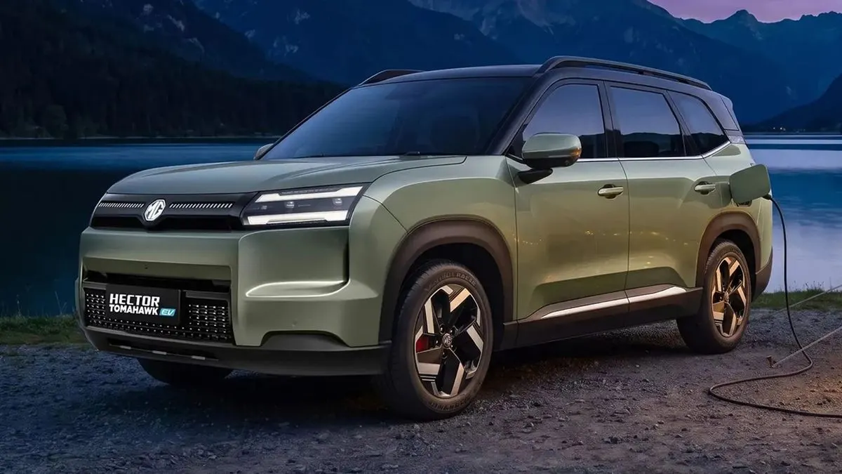 MG Hector Tomahawk: трирядний позашляховик від $14 600 з запасом ходу 1100 км