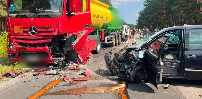 Смертельна ДТП на Волині: водій з Рівненщини загинув під колесами бензовоза