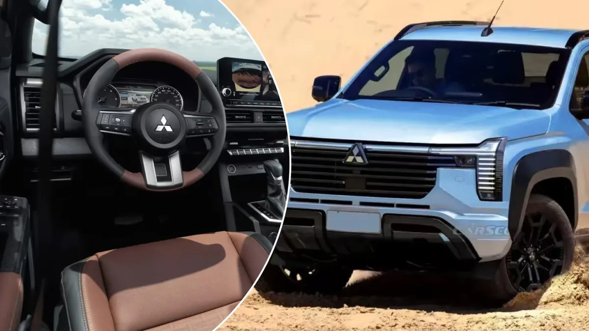 Mitsubishi готує великий рестайлінг Triton: дизайн від Pajero та гібрид