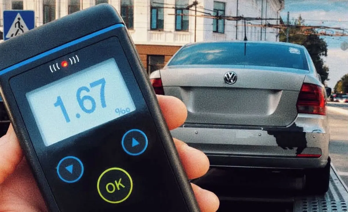 У Вінниці п'яна водійка Volkswagen Polo врізалася в електрокар: 1,67 проміле