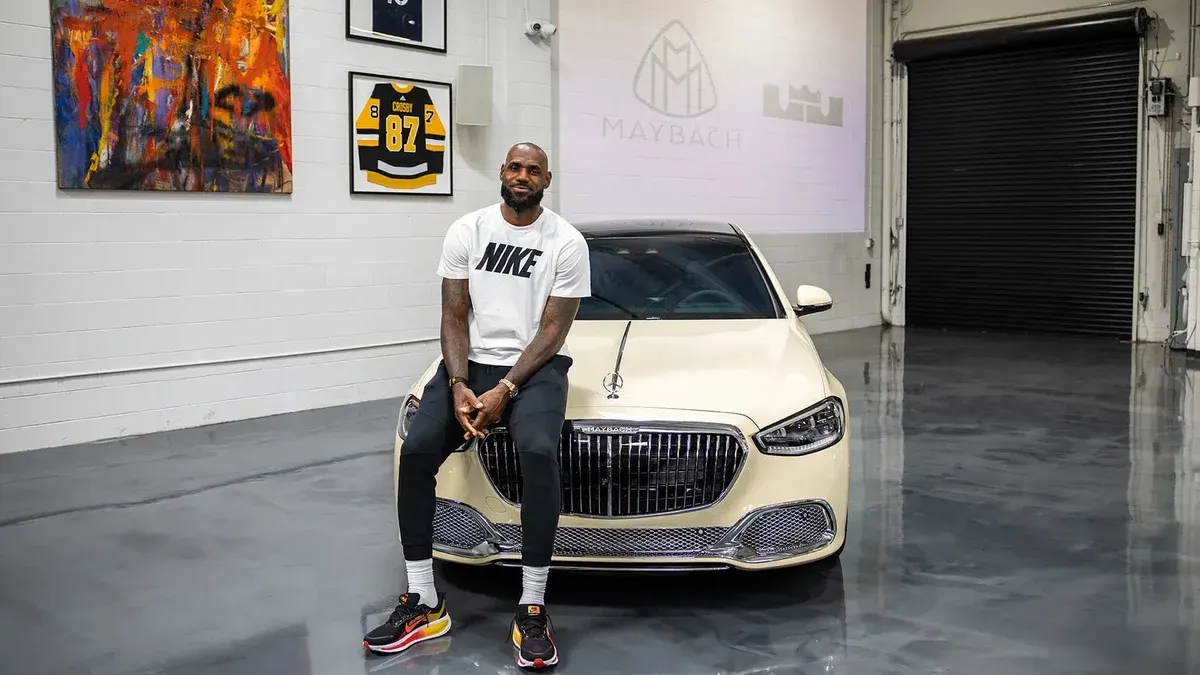 Maybach Леброна Джеймса: ексклюзивний S680 з ініціалами LJ піде з молотка