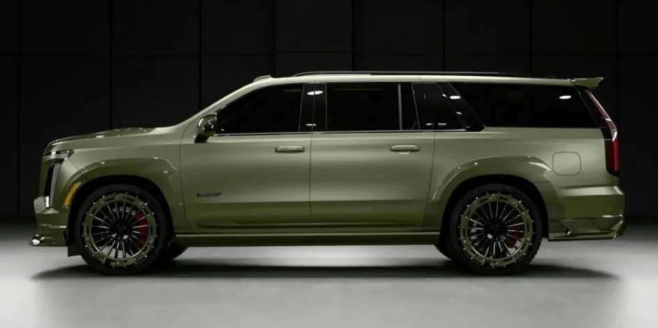 Larte Design перетворило Cadillac Escalade-V ESV на епатажний проєкт